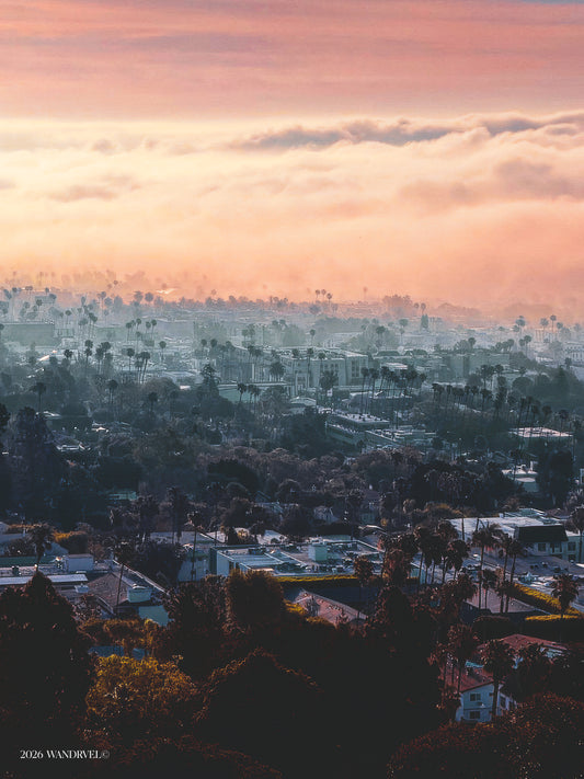 Hazy LA Print